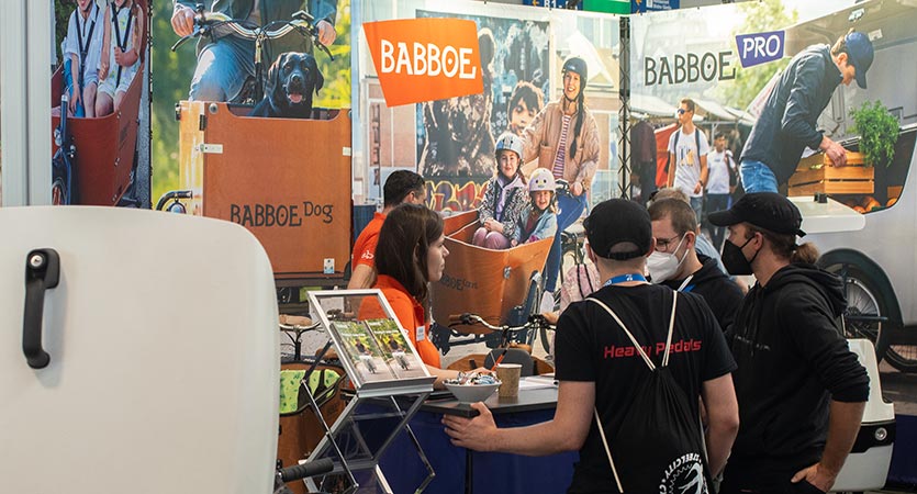 LastenfahrrÃ¤der auf Eurobike