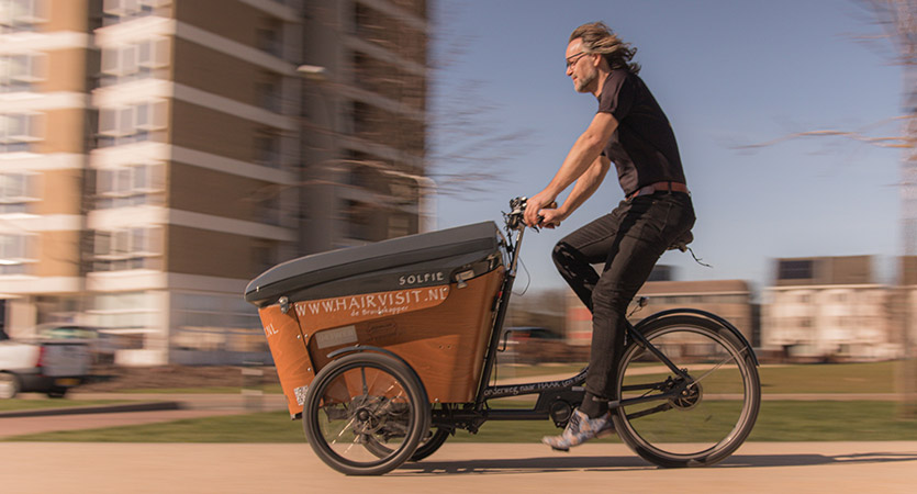 Solar cargo bike Solar cargo bike