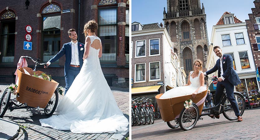 Lastenrad Hochzeit