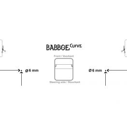 Babboe Bohrschablone Maxi-Cosi-Halterung