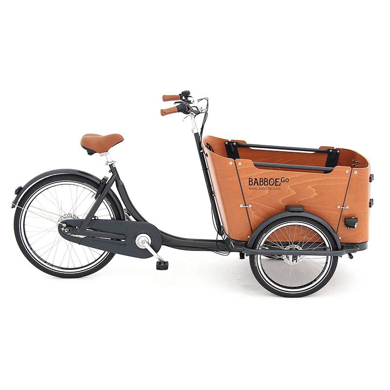 Das ideale Familienrad und Hundefahrrad Babboe Go Babboe