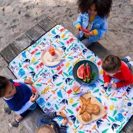 Babboe Outdoor Spieldecke Safari