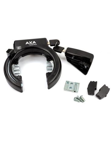 AXA Rahmenschloss Solid Plus + Yamaha Akkuschloss schwarz