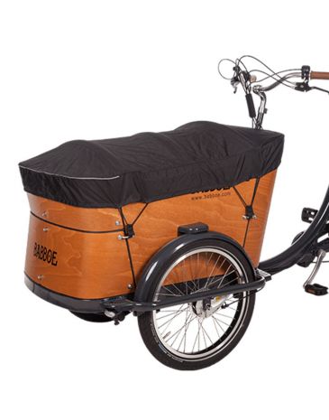 Babboe Regenschutzplane schwarz