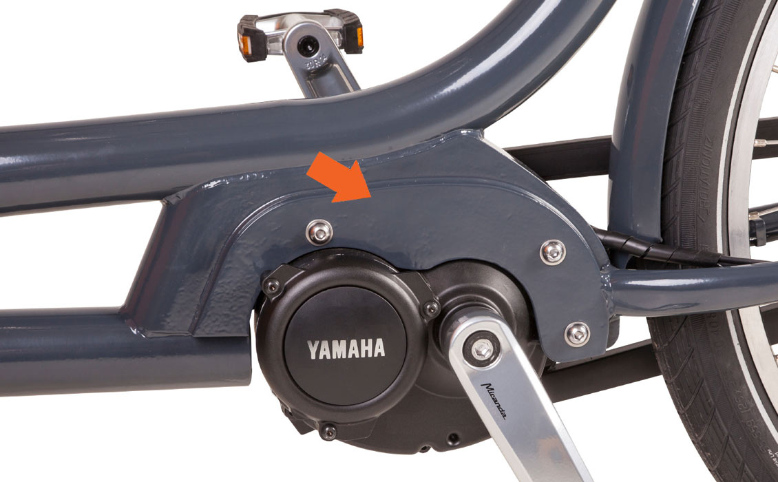 Wie finde ich die Rahmennummer von meinem Lastenfahrrad? Babboe